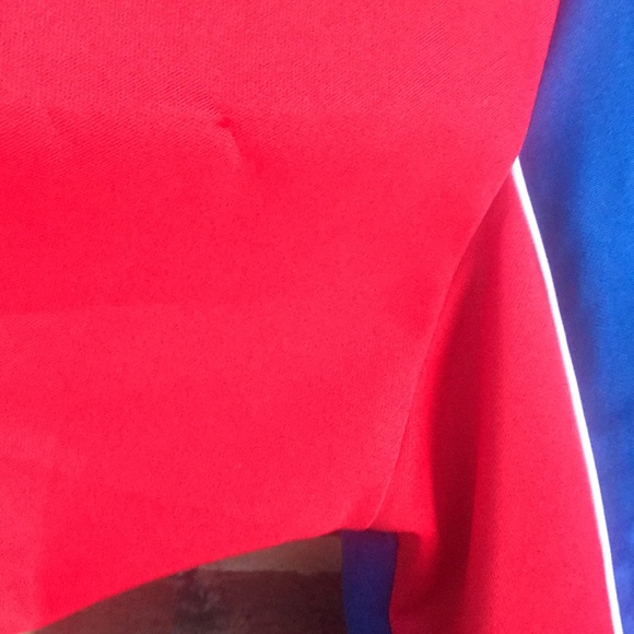 Bullets Hardwood Classic NBA 1/4 zip 3XL Warm Up - Picture 10 of 11